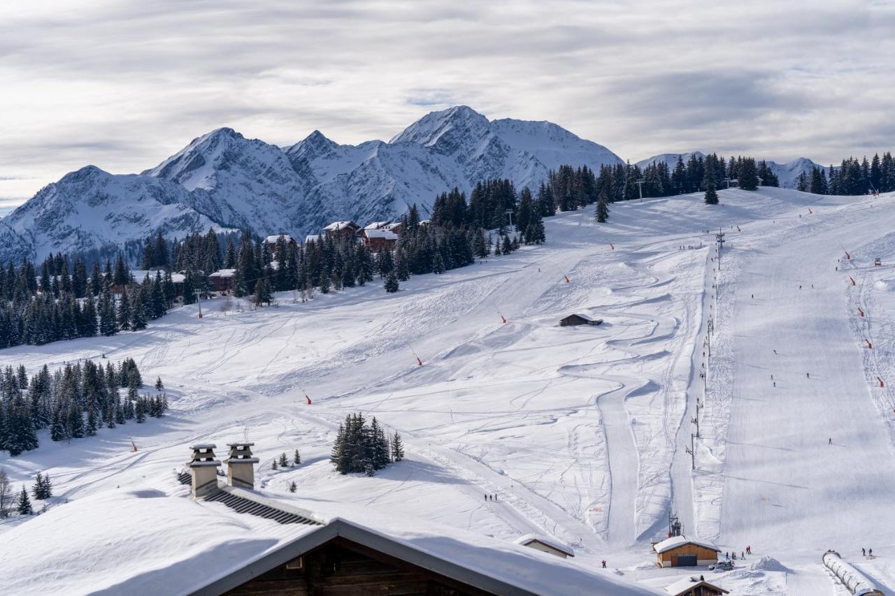 Les Saisies Appart 1 Chambre Au Pied Des Pistes Bagian luar foto