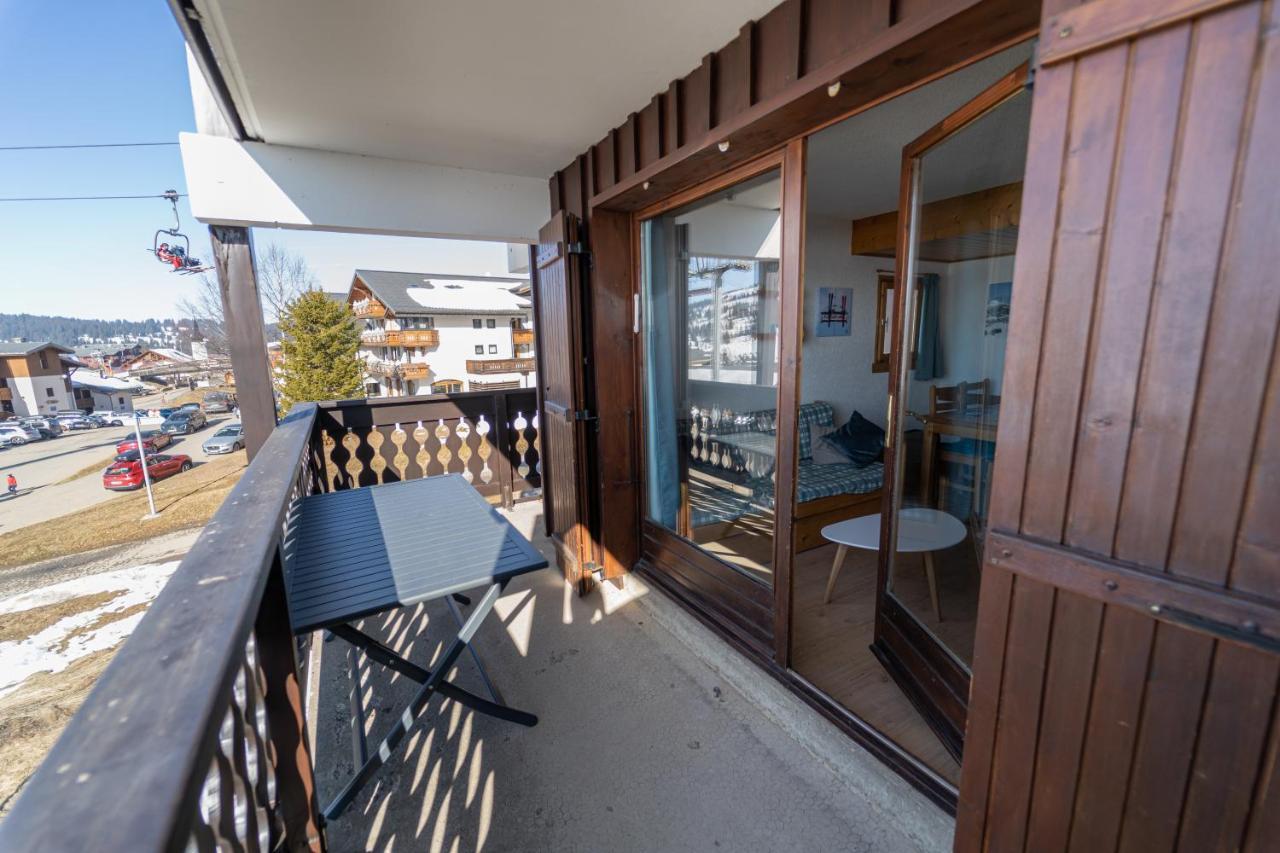 Les Saisies Appart 1 Chambre Au Pied Des Pistes Bagian luar foto