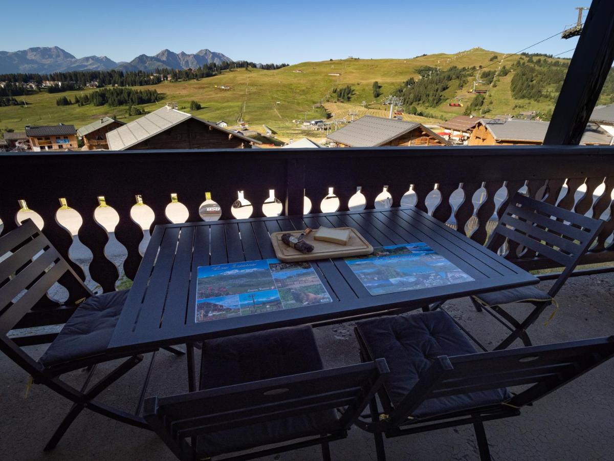 Les Saisies Appart 1 Chambre Au Pied Des Pistes Bagian luar foto