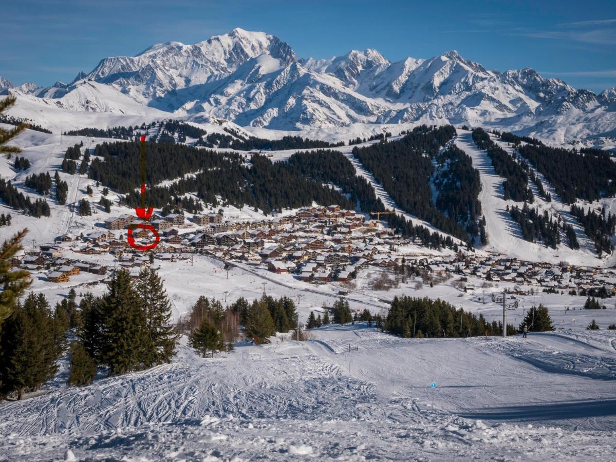 Les Saisies Appart 1 Chambre Au Pied Des Pistes Bagian luar foto
